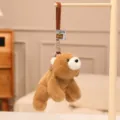 Cute brown bear plush pendant bag charm soft stuffed animal keychain for sweet gift - Teddy Bear