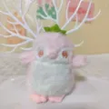 Grazioso ciondolo in peluche pinguino rosa, morbido portachiavi animale per regalo ideale. - Catena in ferro standard da 12 cm / Rosa