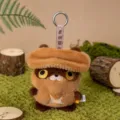 Llavero de felpa con sombrero de seta lindo, colgante de bolso suave para niños y regalos. - Dragón de Champiñón