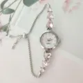 Silver Case Pink Dial