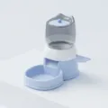 Distributeur automatique de nourriture pour chat, design oreilles de chat, bol pour animaux bleu. - Bleu