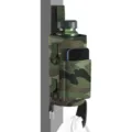 Magnetisch fitness waterfles tasje detail, tactische camouflage bekerhouder met telefoonzak. - 6 Magneten + Siliconen Gesp / Camouflage