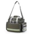 Bolso Médico de Emergencia Impermeable de Oxford Kit de Primeros Auxilios Militar Verde - Verde Militar
