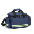 Blauwe multifunctionele noodmedische tas eerstehulpverlening kit met reflecterende strips riem. - Marineblauw