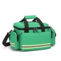 Groene waterdichte noodhulp medische Eerste Hulp trauma tas met reflecterende strips - Groen