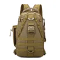 Multifunctionele tactische rugzak voor buitenreizen, kamperen, wandelen, in khaki kleur. - Geüpgraded Khaki Groot