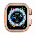 Metalene beschermende bumperhoes voor smartwatch, ultra sport stijl metalen hoes accessoire - 44mm / Roségoud