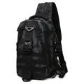 Camouflage tactische sling rugzak multifunctionele buitenreizen wandelen en fietsen tas. - Verbeterde schorpioen camouflage