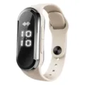 Wireless anti-static wristband static electricity remover for men women children winter - White