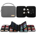 Bolsa de Almacenamiento para Correa de Reloj Organizador de Viaje Portatil para Apple Watch - Gris