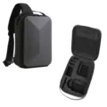 Sac à bandoulière rigide gris pour drone sac à dos de rangement avec mousse personnalisée. - Sac de Poitrine Coque Rigide / Gris foncé
