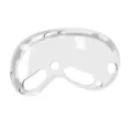 Transparante TPU PC beschermende hoes voor Apple Vision Pro headset heldere cover accessoire - Wit