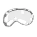 Detail van transparante beschermhoes met precise uitsparingen en materiaal met hoge helderheid. - Grijs