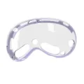 Transparante paarse beschermhoes compatibel met Apple Vision Pro MR headset TPU PC - Paars