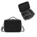 Hard shell carrying case storage bag for mini drone portable shoulder bag travel accessories - Rhombus Pattern Style / Black