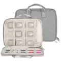 Sac de rangement double couche pour bracelet de montre organisateur electronique gris etui - Gris