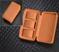 3-Slot Watch Travel Case Portable PU Leather Watch Storage Box Organizer Orange Variant - 3-Slot / Orange