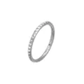 Titanium steel pyramid stud segment ring piercing ear cartilage hoop minimalist fashion jewelry - TIE24138-ST-1.2*8平