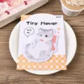 Süße Katzen Notizblöcke Haftnotizen Set für Schüler Schule Büro kawaii Schreibwaren - Chi Katze / 30 Blatt