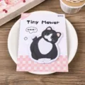 Süße schwarz-weiße Katzen Haftnotizen, schöne Schreibwaren Memo-Pads für Schüler und Journaling. - Kuh / 30 Blatt