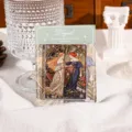 Künstlerischer dekorativer Kühlschrankmagnet im Mucha-Stil, Retro-Ästhetik Heimdekoration Abzeichen. - Waldgöttin