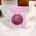 Jugendstil Göttin Stil Kühlschrankmagnet Abzeichen dekoratives Kunstaccessoire für Heimdekoration. - Frühlingsgöttin