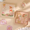 Magnifique ensemble de marque-pages en métal ajouré avec motif de lotus et élégant gland. - Ensemble Avenir prometteur (un de chaque) en grand coffret cadeau