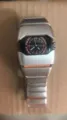 Retro quartz roloi Y2K gia antres kai gynaikes me omorfo futuristiko cyberpunk schediasmo - Ασημί Πορτοκαλί
