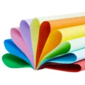 Carta per stampante colorata 80g set per origami d'arte per bambini foglio copia a ventaglio - Misto 10 Colori / 50 Fogli