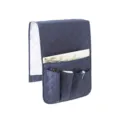 Organizer per bracciolo del divano borsa di stoccaggio sospesa tasche per tablet blu - Taglia Unica / Blu navy