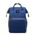 Mochila cambiador impermeable multifuncional de gran capacidad para mamás en el día. - Azul