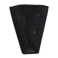 Ajustador de cinturón de seguridad de coche negro para niños, protector triangular. - Talla Única / Negro