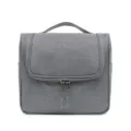 Grosse hängende Reise Kulturtasche wasserdichte Make-up Organizer Tasche für Damen. - Grau