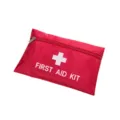 Borsa di pronto soccorso rossa portatile per viaggi, custodia medica d'emergenza. - Solo borsa singola 20x14 cm / Rosso