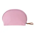 Bolsa de cosméticos semiesférica rosa impermeable de viaje para uso diario y almacenamiento. - Rosa