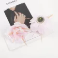 Künstliche Samt Pfingstrose Blume für Hochzeitsfeier Tischaufsatz und Heimdekoration Details. - Stil 3