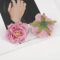 Künstliche Pfingstrosen Blütenköpfe Seide künstliche Blumen Hochzeit Deko Blumenarrangement - Stil 3