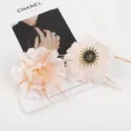 Artificial velvet peony flower heads for wedding decoration home party table centerpiece decor item - Style 6