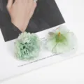 Grüne künstliche Nelken Blüte Köpfe für DIY Handwerk, Hochzeitsdekoration und Accessoires. - Stil 5
