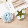 Detaillierte Nahaufnahme künstlicher Ranunkeln Blütenköpfe, ideal für DIY-Bastelarbeiten. - 11#