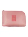 Rosa Reise Organizer Tasche mit Reissverschluss tragbare digitale Elektronik Zubehoer Tasche - Rosa