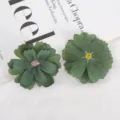 Grüne künstliche Blumenköpfe mehrschichtige Seidenblumen für DIY Hochzeit Party Dekoration. - Stil 2