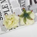 Künstliche Lotusblüten Stoff Blumen für DIY Handwerk Geschenkbox Dekor Fotografie Requisiten - Stil 2