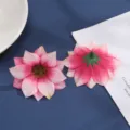 Kunstmatige zijden zonnebloemhoofdjes voor DIY knutselwerk, haaraccessoires en decoratie. - Stijl 7