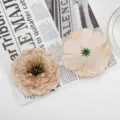 Champagne artificial chrysanthemum silk flower home decor tabletop flower display prop - Style 5