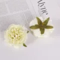 Künstliche Pfingstrose Blumenköpfe Falsche Rosen DIY Hochzeit Party Deko Weiß Neu - Stil 1