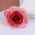 Artificial rose flower head for home bedroom decoration, wedding photography props and floral crafts. - Style 11