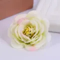 Artificial rose flower head for home decor, wedding party and photography props. - Style 12