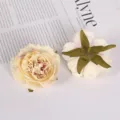 Künstliche Pfingstrosen Blüte Nahaufnahme Detail für Hochzeit DIY Handwerk und Heimdekoration. - 9#