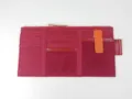 Organizador multifuncional para parasol de coche en rosa oscuro para tarjetas. - Burdeos